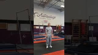 Seat Drop on trampoline