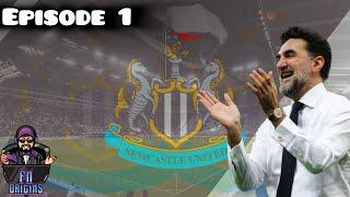FM 24 Let's Play Newcastle United EP1 - WE GOT OUR CLUB BACK!