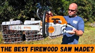 The BEST Firewood Saw Made? Stihl MS261 CM