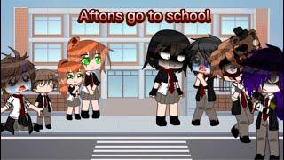 Aftons + William’s siblings go to school |FNAF| Afton family| plot twist