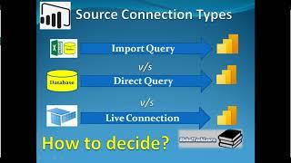 Power BI  - Import vs Direct Query vs Live Connection