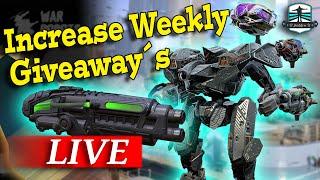 War Robots Weekly Giveaway Points INCREASE with Mauler