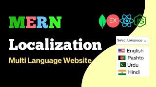 Full Stack MASTERY with MERN Stack for Multi Language Website!