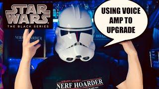 Getting the best sound when wearing Black Series Helmets including the Clone Trooper.