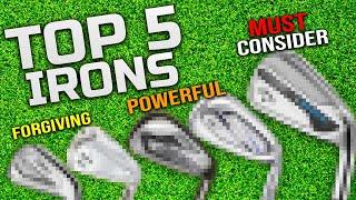 Top 5 FORGIVING Irons For EVERY Mid-High Handicap Golfer in 2024!