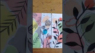 New Boho art | Art by Naaz | satisfying art#painting #naazart #drawing #sketch #artist