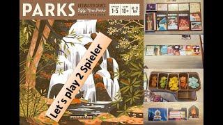 Parks - Brettspiel - let´s play 2 Spieler