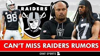 CAN’T MISS Raiders Rumors After Las Vegas’ Week 3 Loss To The Panthers