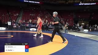 67 Kg Semis - Alejandro Sancho, Army (WCAP) Vs Alston Nutter, Sunkist Kids Wrestling Club 4f45