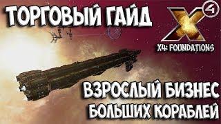 X4: Foundations - ГАЙД ПО ТОРГОВЛЕ + МОДИФИКАЦИЯ КОРАБЛЕЙ (обзор и гемплей) gameplay ships