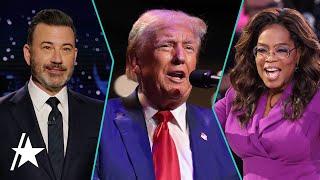 Donald Trump Blasts Jimmy Kimmel, Jimmy Fallon & Oprah At Rally