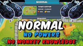 BTD6 Phayze Normal Tutorial | No Monkey Knowledge | Town Center