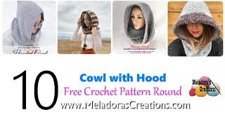 10 Free Crochet Hooded Cowl Patterns You Need To Try!