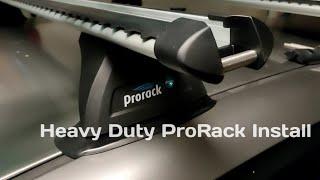 Heavy Duty ProRack Roof Racks Install with K340 Mount Kit