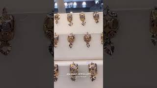 Beautiful gold jewellery earrings n pins #youtubeshorts #goldjewellery #amanatjewellers