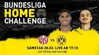 Bundesliga Home Challenge mit Achraf Hakimi & Erné! | FSV Mainz 05 - BVB | FIFA20