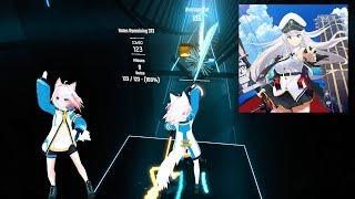 [Beat Saber] (Azur Lane Op ) May'n - graphite/diamond Short Ver.