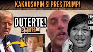 PRES TRUMP, KAKAUSAPIN NG ISANG FAMOUS US TIKTOKER! PARA KAY DUTERTE #duterte #icc #trump