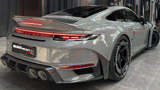 NEW 2024 Porsche BRABUS ROCKET +SOUND! 900 HP BRUTAL Porsche ROCKET! Interior Exterior Details