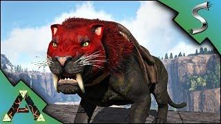 AMAZING SABERTOOTH MUTATION! SABER BREEDING AND DOEDIC TAMING! - Ark: RAGNAROK [DLC Gameplay E37]