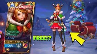 FINALLY!! CHRISTMAS CARNIVAL FANNY (RARE) SKIN IS BACK!! + MANIAC! 30 KILLS GAMEPLAY! -MLBB