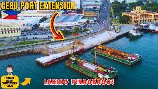 CEBU PORT EXTENSION UPDATEOngoing CPA Project! Cebu Construction Projects Update...