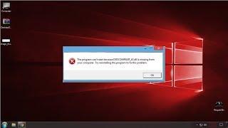 How to fix d3dcompiler_43.dll error