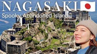 NAGASAKI (KYUSHU) Gunkanjima (battleship island)!! Spooky abandoned island  Japan travel vlog