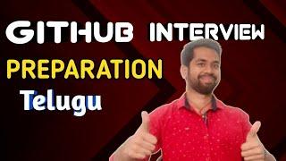 GitHub interview preparation telugu #ayushpenumatsa #softwareengineer