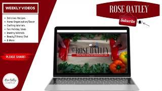Trailer | Rose Oatley | Recipes | Home Organization | Crafting | YouTube Intros