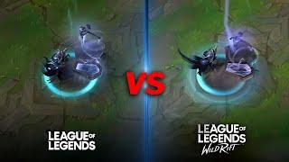 High Noon Twitch PC VS MOBILE : Skin Comparison | LOL PC, Wildrift