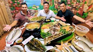 Harvesting Many Fish at Hoa Binh Hydropower Reservoir to Cook Delicious Dishes | SAPA TV