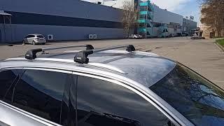 Багажник на интегрированные рейлинги Thule Edge & VW Touareg