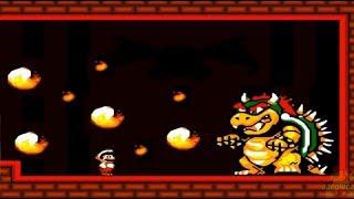 New Super Mario World: Mario's Secret Power 100% WORLD 6: Fire Valley of Bowser Part 2