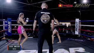 Jennifer Clerica Vs Sian Jennings on Roar Fighting Championship on 9th March 2024