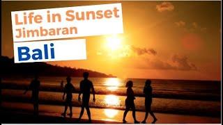 Sunset in Bali | BEST Sunset in October 2020 | Jimbaran Beach, Bali