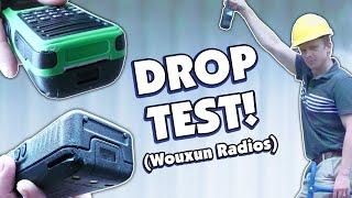 We Dropped 4 Wouxun Radios Onto Hard Concrete (Drop Test)