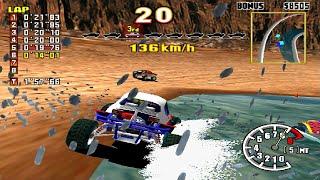 Dirt Devils - Sega Model 3 - Canyon - Baja Bug - Corrida Completa/Full Race