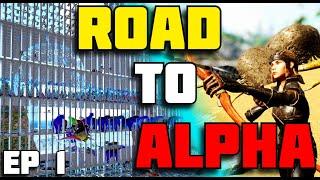 How I Made my own Tribe on ARK ! Road To Alpha on Smalltribes! Ep.1