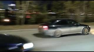 Drag racing Subaru Legacy B4 EZ30 vs Honda Torneo EvroR