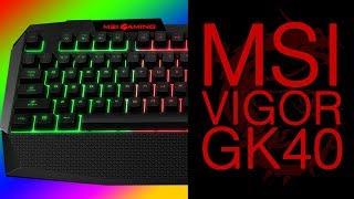 Клавиатура MSI Vigor GK40. Что нужно знать перед покупкой?