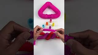 Color Creating ASMR Crunchy POP-Sound #diy #satisfyingvideos#relaxing #creative #oddasmr #asmrvideos
