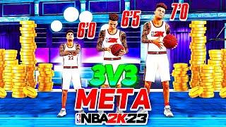 THE 3V3 META BUILDS IN NBA 2K23