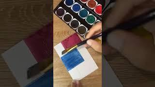 Simple and quick art idea #painting #youtubeshorts #uk