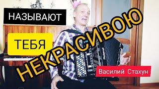 ПЕРЕДЕЛАЛ известную песню и спел ОЧЕНЬ ДУШЕВНО!!! Называют меня некрасивою!!!=Василий Стахун=баян