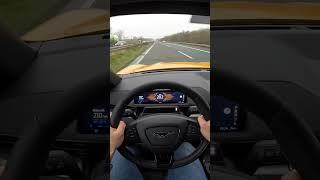 FORD Mustang MACH E GT TOP SPEED on Autobahn