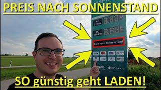 LADEPREIS nach SONNENSTAND: Geniale IDEE am LADEPARK EGLING