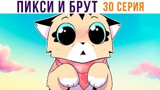 ПИКСИ И БРУТ. 30 серия. Комиксы | Мемозг 1302