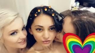  Lesbians Kissing Super hot lesbian girls kissing