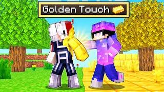 NY Gamer Has A GOLD TOUCH In Minecraft! With @Shivang02